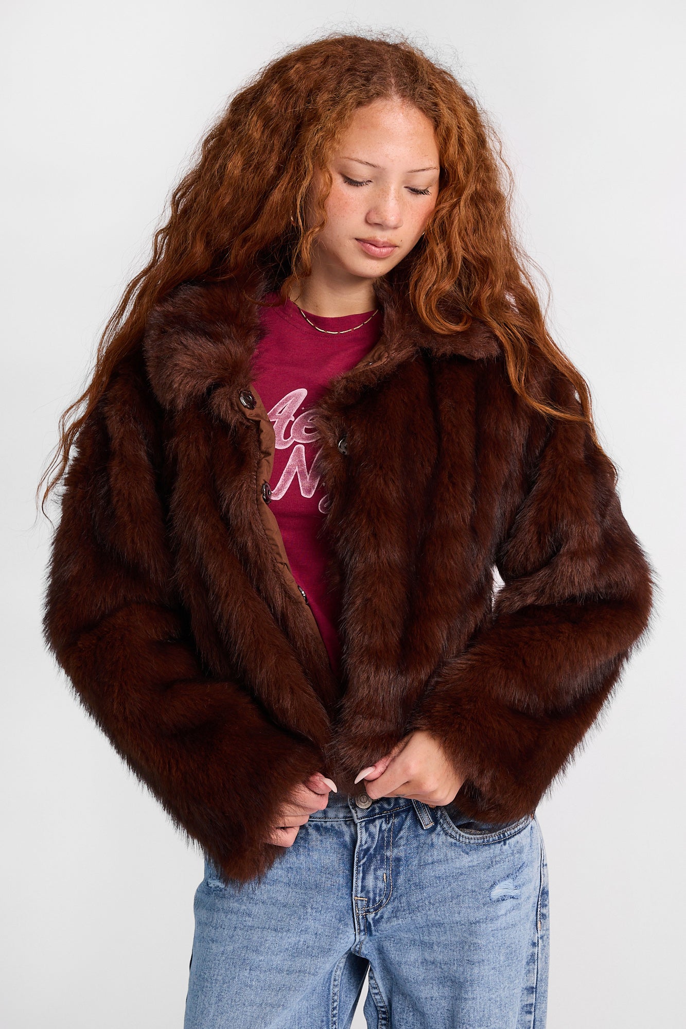 Faux-Fur Jacket