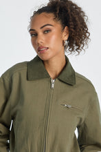Twill Collared Workwear Jacket thumbnail 2