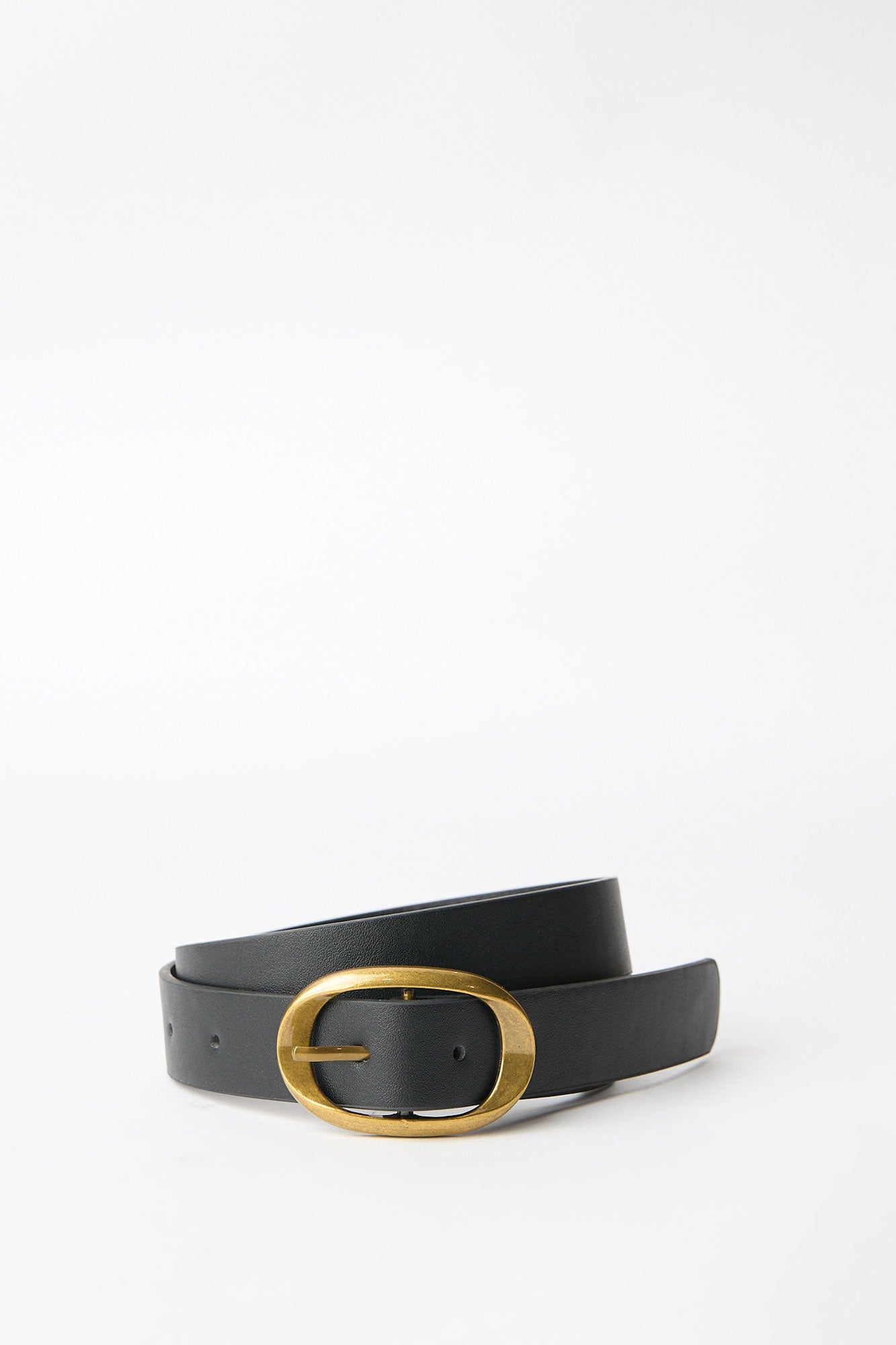 Oval Buckle Belt