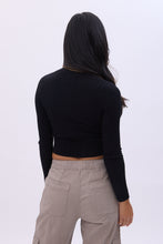 Quarter-Zip Ribbed Long Sleeve Mock Neck Sweater thumbnail 9