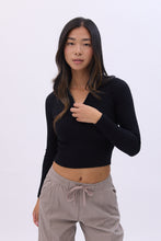 Quarter-Zip Ribbed Long Sleeve Mock Neck Sweater thumbnail 6