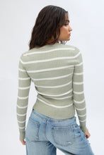 Ribbed Knit Crew Neck Sweater thumbnail 4