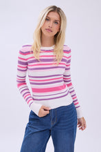 Ribbed Knit Crew Neck Sweater thumbnail 5