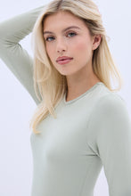 Long Sleeve Crew Neck Bodysuit thumbnail 16