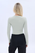 Long Sleeve Crew Neck Bodysuit thumbnail 17