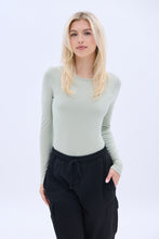 Long Sleeve Crew Neck Bodysuit thumbnail 14