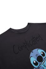 T-shirt décontracté imprimé graphique Stitch Complicated thumbnail 2