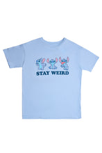 T-shirt décontracté imprimé graphique Stitch Weird thumbnail 1