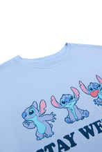 T-shirt décontracté imprimé graphique Stitch Weird thumbnail 2