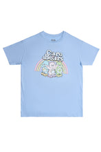 T-shirt décontracté imprimé graphique Care Bears Rainbow thumbnail 1