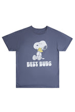 T-shirt décontracté imprimé graphique Peanuts Snoopy Best Buds thumbnail 1