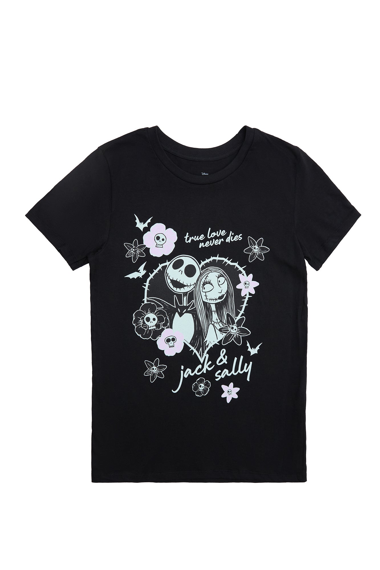 The Nightmare Before Christmas Jack And Sally Graphic Classic Tee