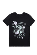 The Nightmare Before Christmas Jack And Sally Graphic Classic Tee thumbnail 1