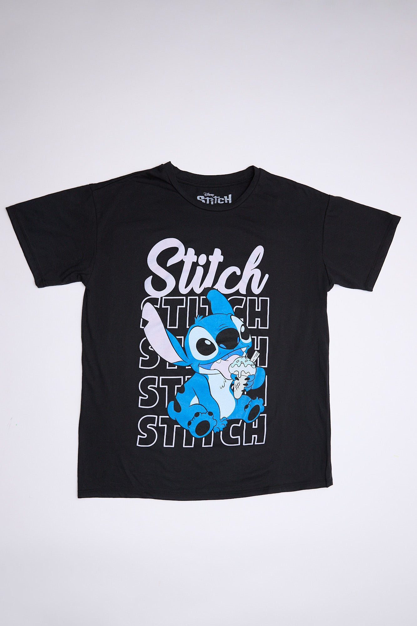 Stitch Ice Cream Graphic Relaxed Tee