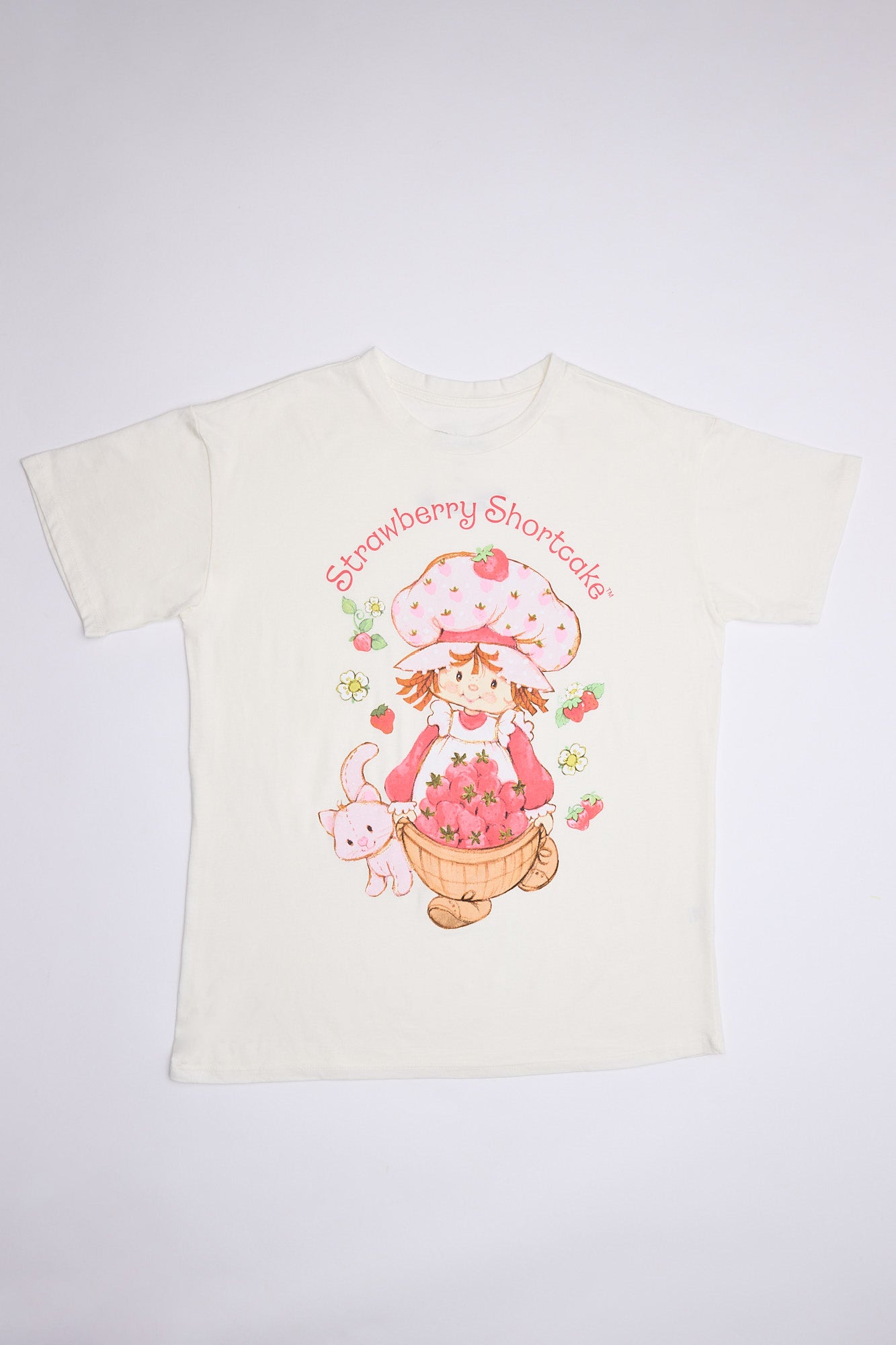 Strawberry Shortcake Basket Graphic Relaxed Tee