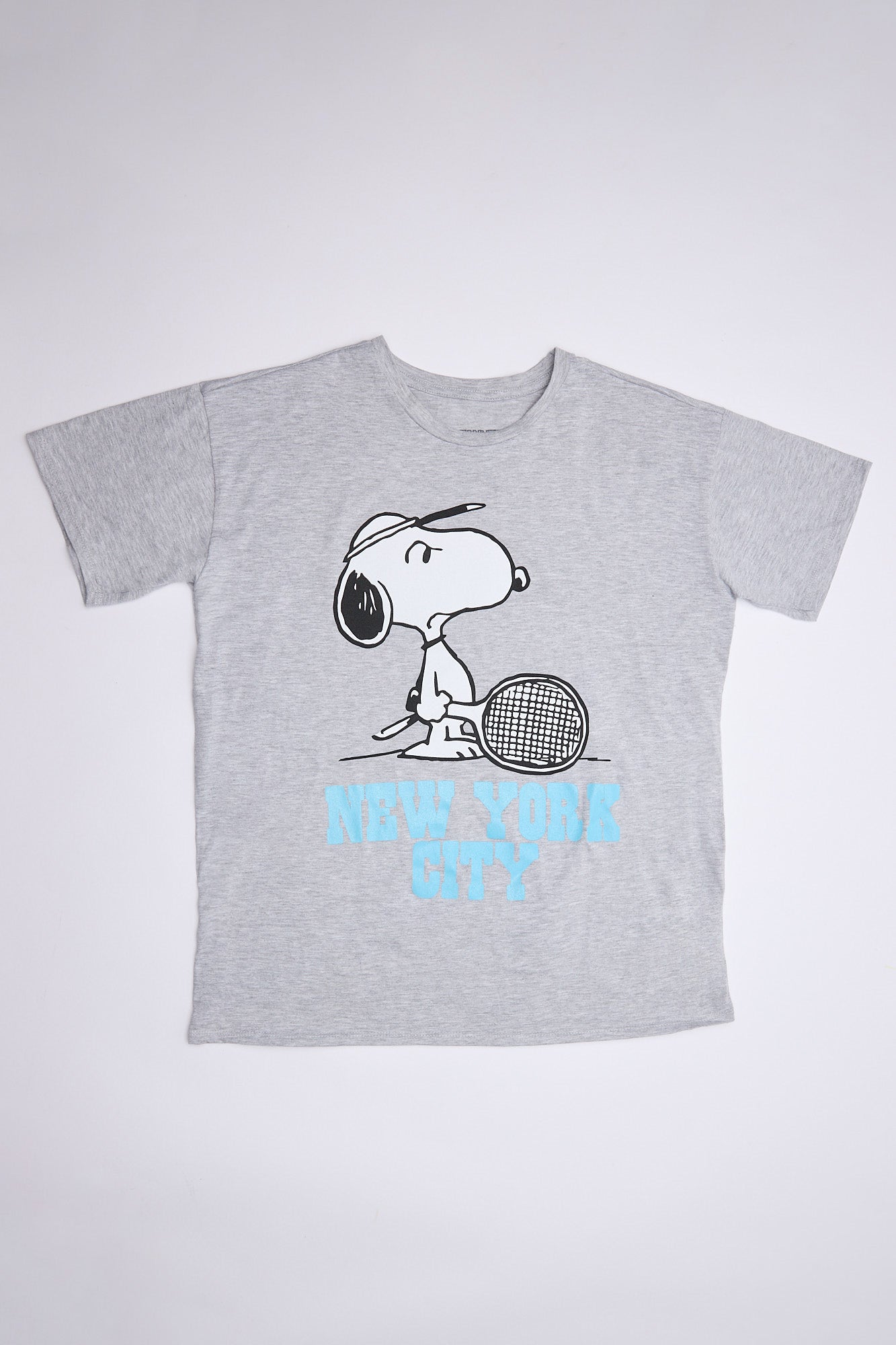 Peanuts Snoopy New York City Tennis Graphic Relaxed Tee