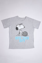 T-shirt décontracté imprime? graphique Snoopy Peanuts thumbnail 1