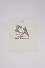 T-shirt décontracté imprime? graphique Peanuts Snoopy And Woodstock Lone Star State thumbnail 1