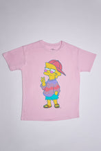 T-shirt décontracté imprime? graphique Lisa Simpson The Simpsons thumbnail 1