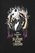 The Nightmare Before Christmas Jack Flames Graphic Boyfriend Tee thumbnail 2