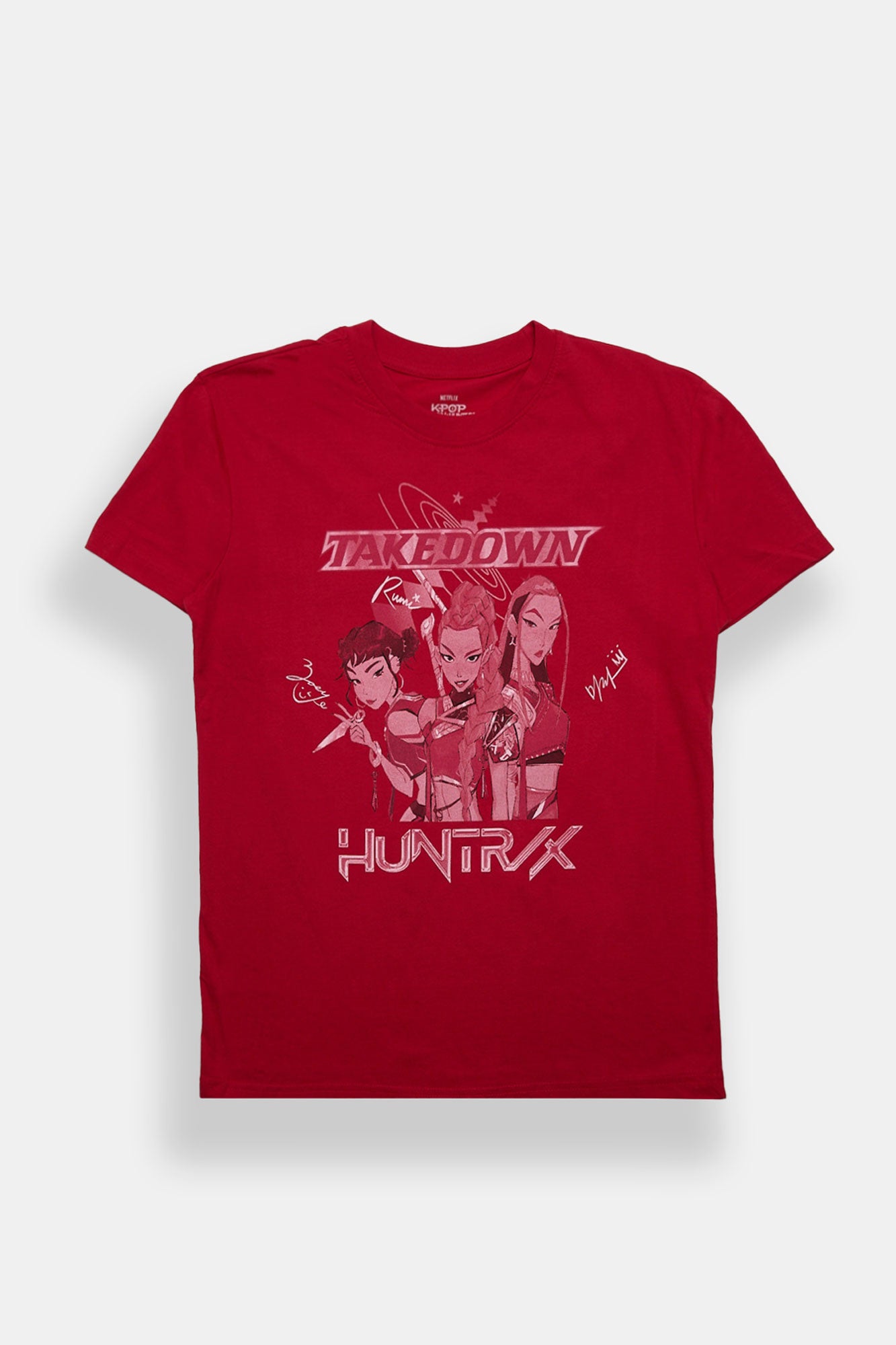 Golden HUNTR/X Graphic Boyfriend Tee