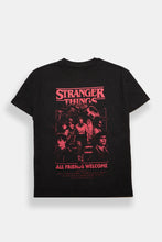 Stranger Things All Friends Welcome Graphic Boyfriend Tee thumbnail 1