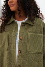 Sherpa Button-Up Shirt Jacket thumbnail 15