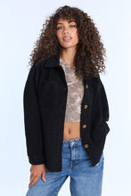 Sherpa Button-Up Shacket thumbnail 2