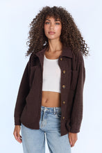 Sherpa Button-Up Shacket thumbnail 10