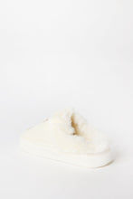Holiday Bear Faux-Shearling Scuff Plush Slippers thumbnail 3