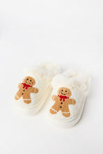 Gingerbread Holiday Faux-Shearling Scuff Plush Slippers thumbnail 1