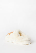 Gingerbread Holiday Faux-Shearling Scuff Plush Slippers thumbnail 3