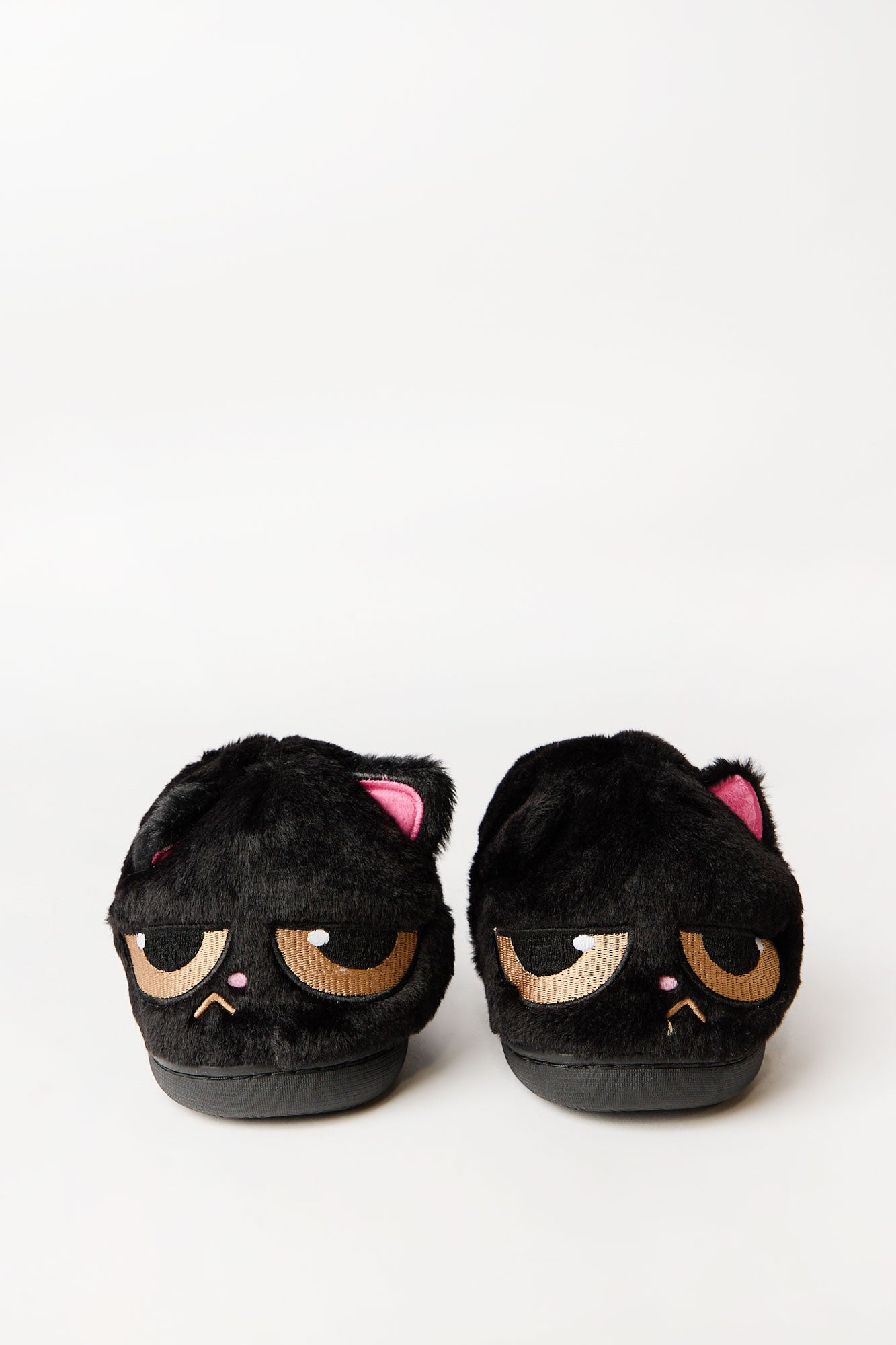 Moody Cat 3D Plush Slippers