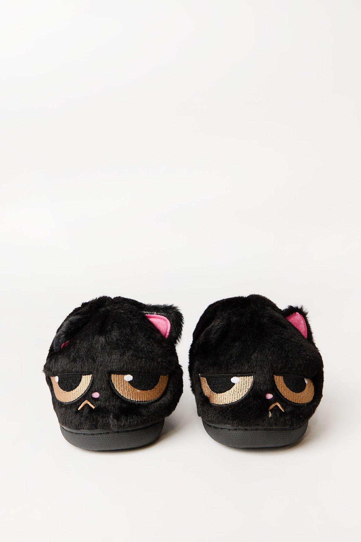 Moody Cat 3D Plush Slippers