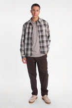 Skull Print Cotton Flannel Button-Up Boxy Shirt thumbnail 4