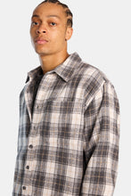 Plaid Button-Up Relaxed Shirt thumbnail 2