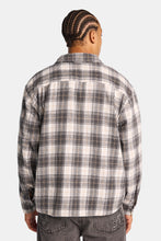 Plaid Button-Up Relaxed Shirt thumbnail 3