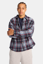 Plaid Button-Up Relaxed Shirt thumbnail 1