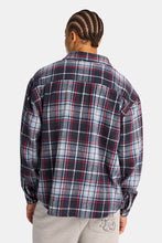 Plaid Button-Up Relaxed Shirt thumbnail 3