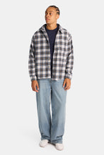 Plaid Button-Up Relaxed Shirt thumbnail 4