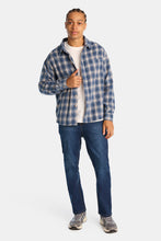 Plaid Button-Up Relaxed Shirt thumbnail 4