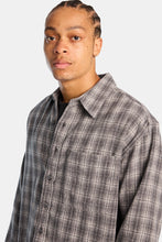 Plaid Button-Up Relaxed Shirt thumbnail 2