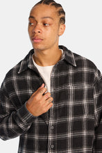 Plaid Button-Up Relaxed Shirt thumbnail 2