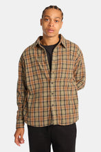 Plaid Button-Up Relaxed Shirt thumbnail 1