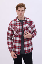 North Western 2 Pocket Plaid Flannel Overshirt thumbnail 1