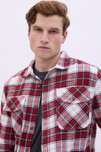 North Western 2 Pocket Plaid Flannel Overshirt thumbnail 2