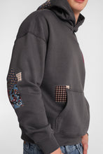 North Western Patchwork Boxy Hoodie thumbnail 6