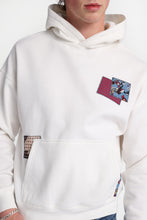 North Western Patchwork Boxy Hoodie thumbnail 7