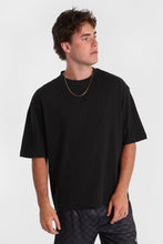 Heavy-Weight Knit Crew Neck Oversized Tee thumbnail 2