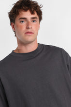 Heavy-Weight Knit Crew Neck Oversized Tee thumbnail 7